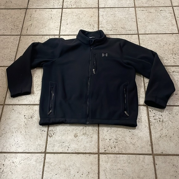 ⭐️⬇️ Under Armour Men’s Fleece Full-Zip Jacket with Zip Pockets - UNISEX - Picture 4 of 16